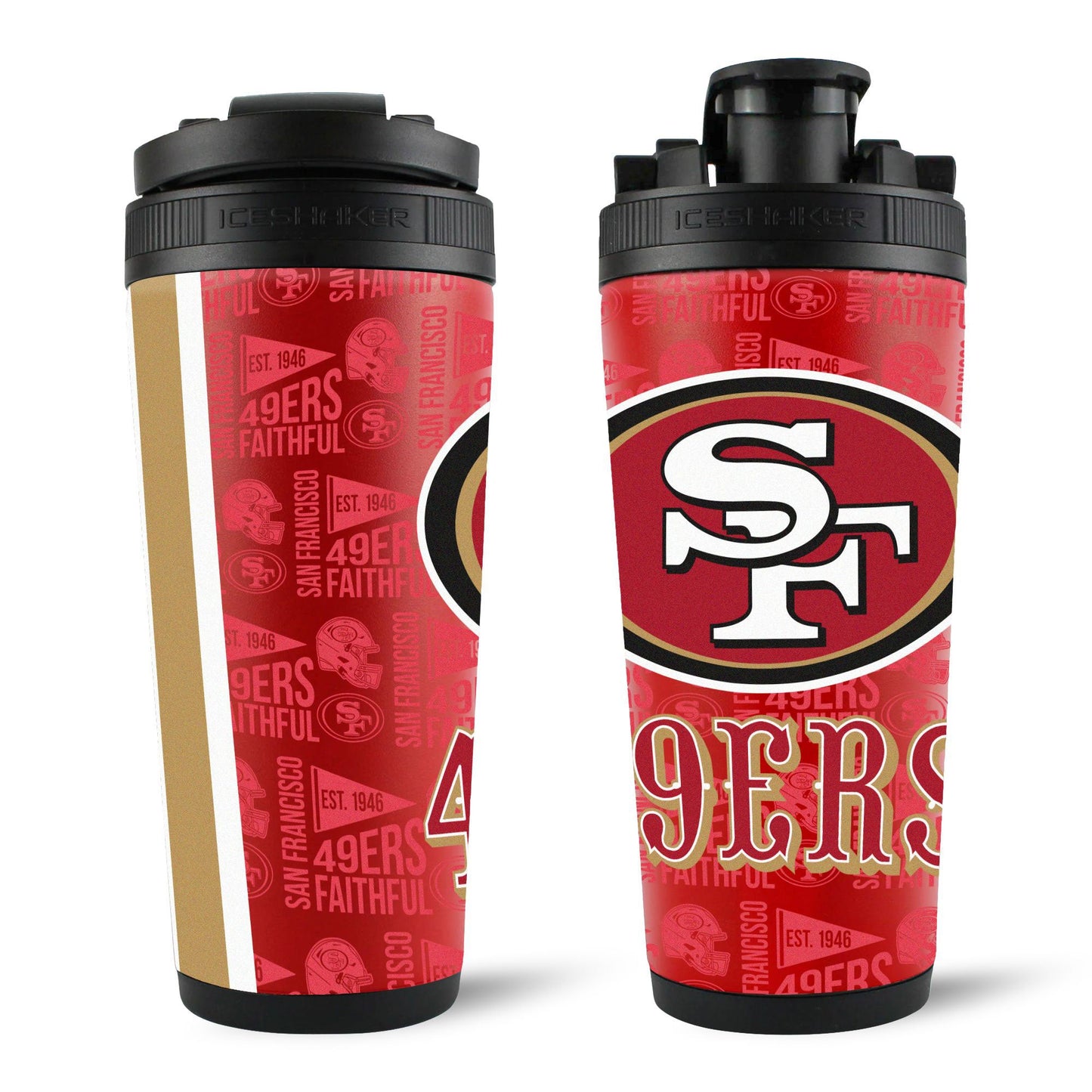 Officially Licensed San Francisco 49ers 4D Ice Shaker