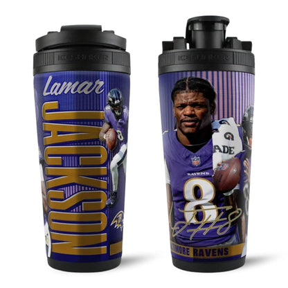 Officially Licensed Baltimore Ravens 26oz Ice Shaker