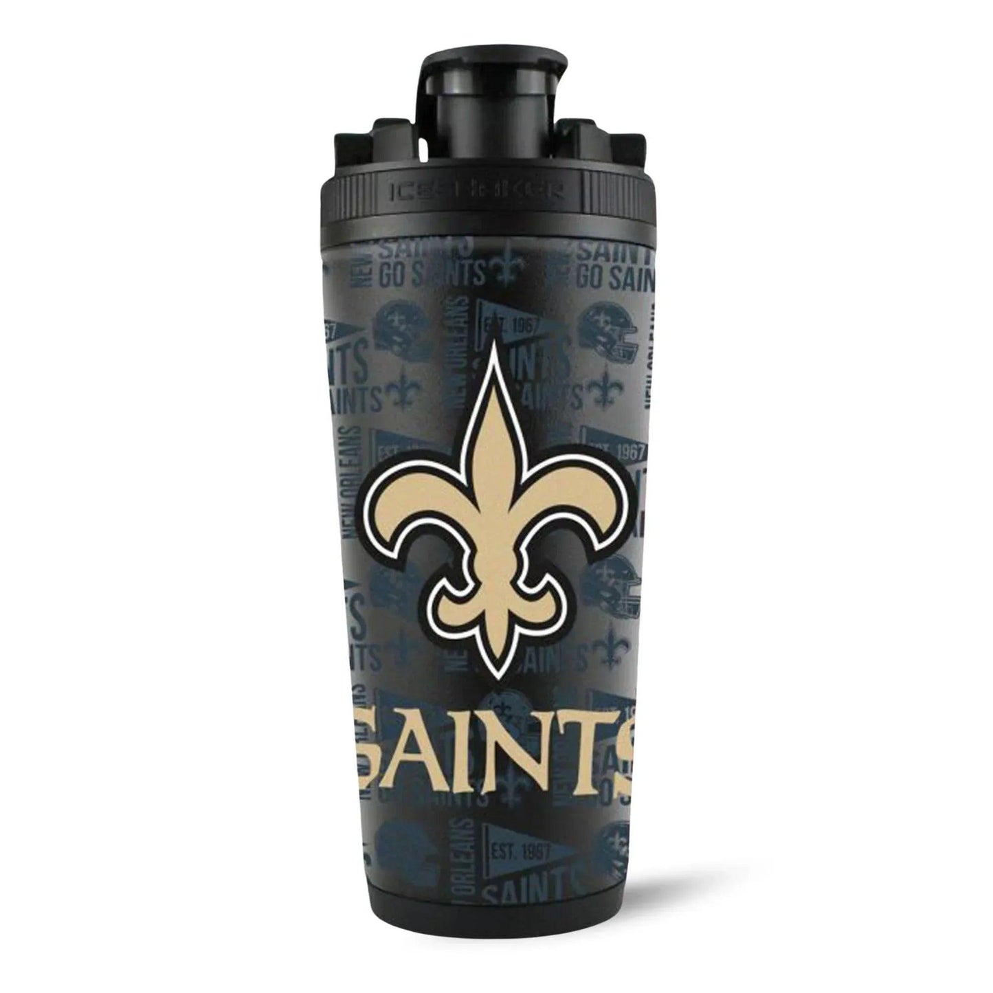 NFLSAINTS-4DSHAKER_NewOrleansSaints_Front_shadow - GOLF LEAGUE