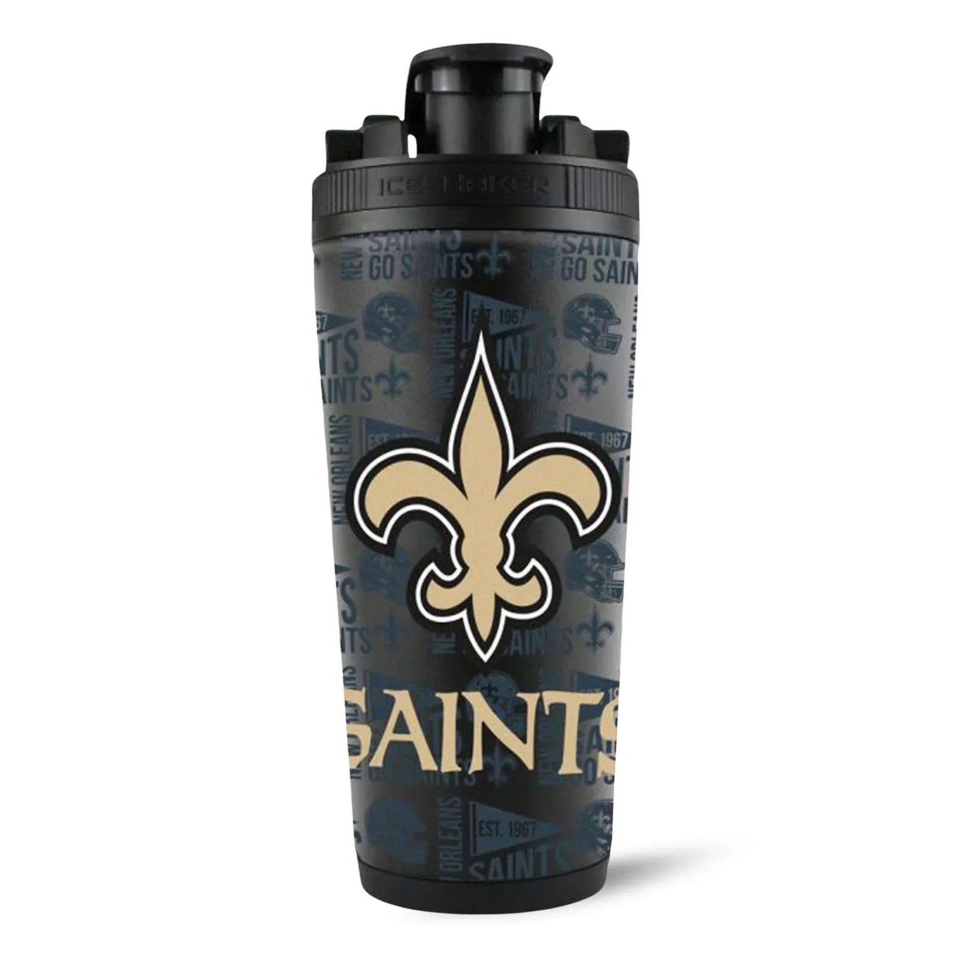 NFLSAINTS-4DSHAKER_NewOrleansSaints_Front_shadow - GOLF LEAGUE
