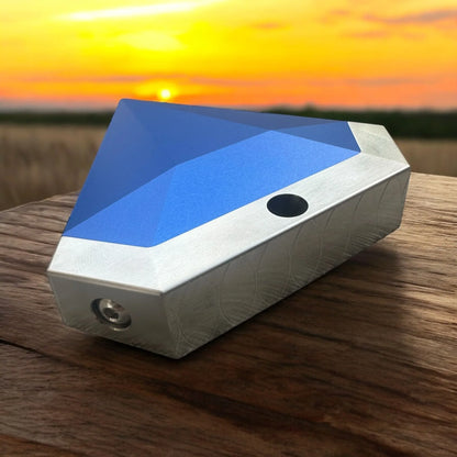 Lombardi Golf Custom Blue Diamond Mallet Golf Putter - GOLF LEAGUE