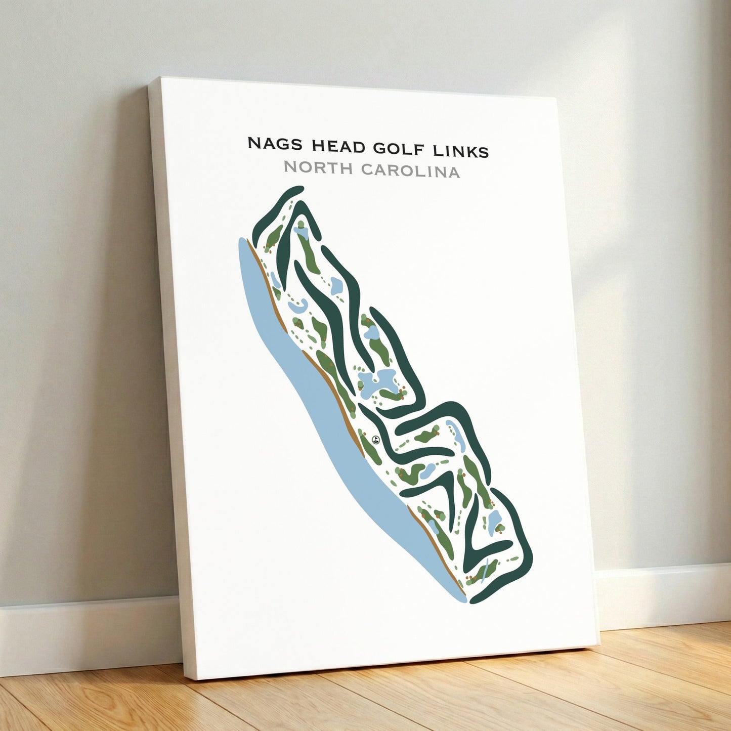 Nags Head Golf Links, North Carolina - Printed Golf Courses