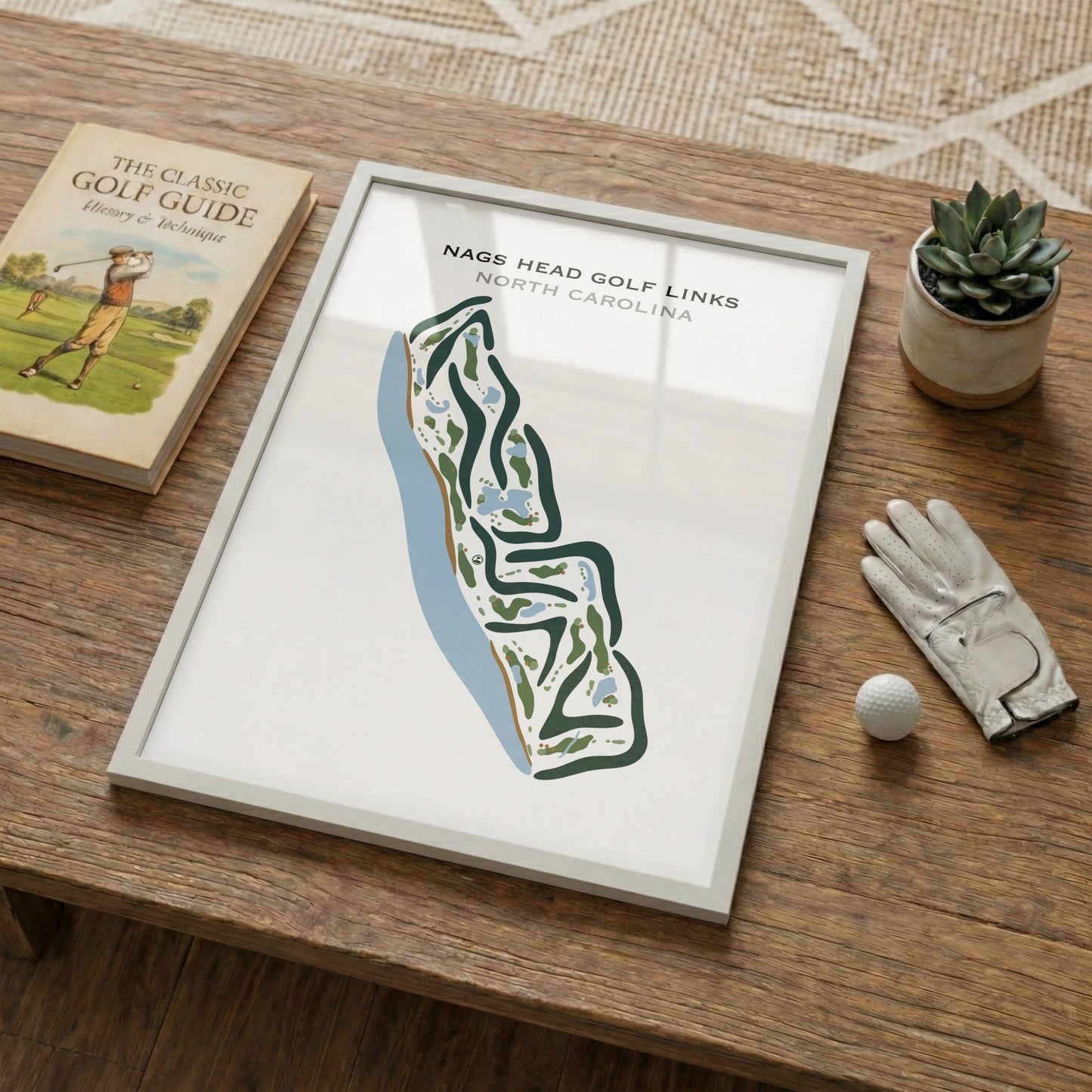Nags Head Golf Links, North Carolina - Printed Golf Courses