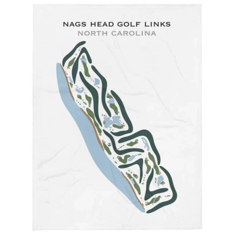 Nags Head Golf Links, North Carolina - Printed Golf Course