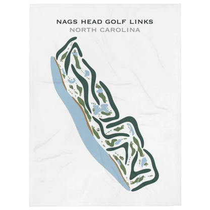 Nags Head Golf Links, North Carolina - Printed Golf Course