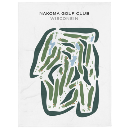 Nakoma Golf Club, Wisconsin - Printed Golf Courses