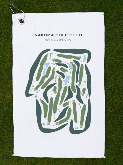 Nakoma Golf Club, Wisconsin - Printed Golf Courses