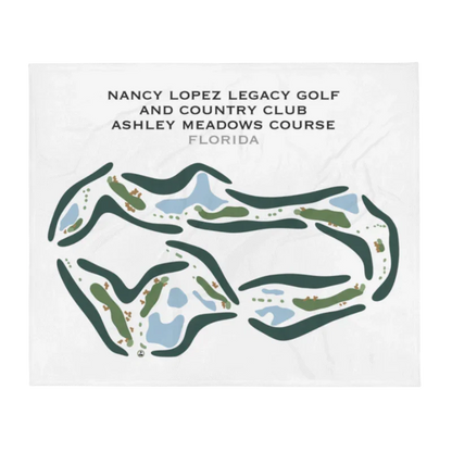 Nancy Lopez Legacy Golf And Country Club, Ashley Meadows Course, Florida - Printed Golf Course