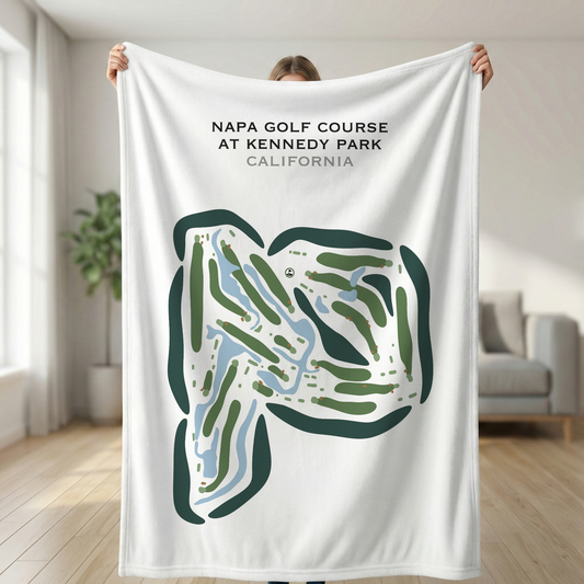 Napa Golf Course at Kennedy Park, California - Printed Golf Courses