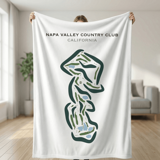 Napa Valley Country Club, California - Printed Golf Courses