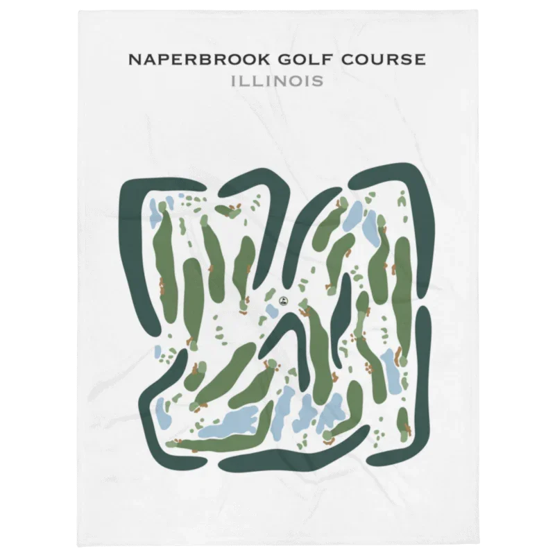 Naperbrook Golf Course, Illinois - Printed Golf Courses