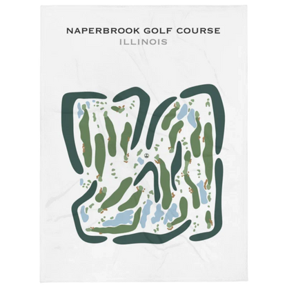 Naperbrook Golf Course, Illinois - Printed Golf Courses