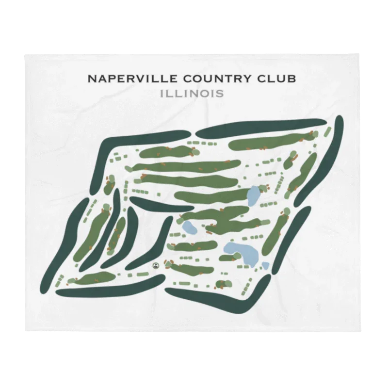 Naperville Country Club, Illinois - Printed Golf Courses