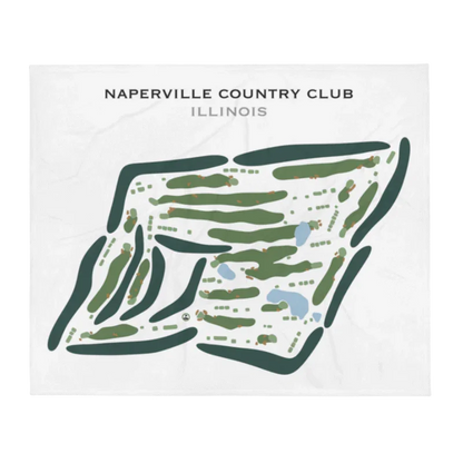 Naperville Country Club, Illinois - Printed Golf Courses
