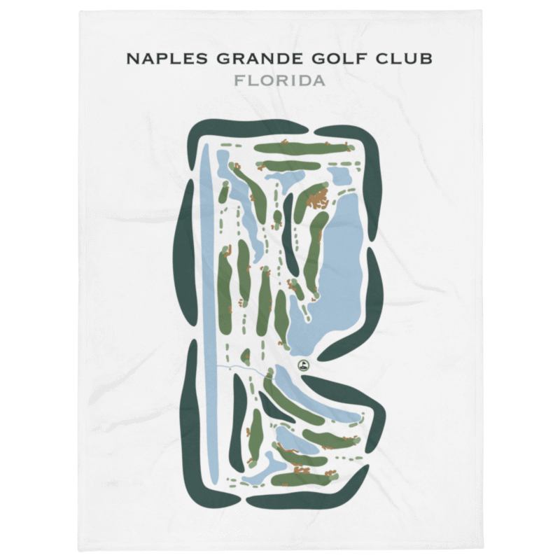 Naples Grande Golf Club, Florida - Printed Golf Courses
