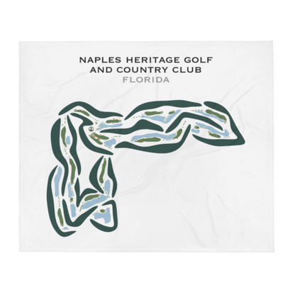 Naples Heritage Golf & Country Club, Florida - Printed Golf Courses
