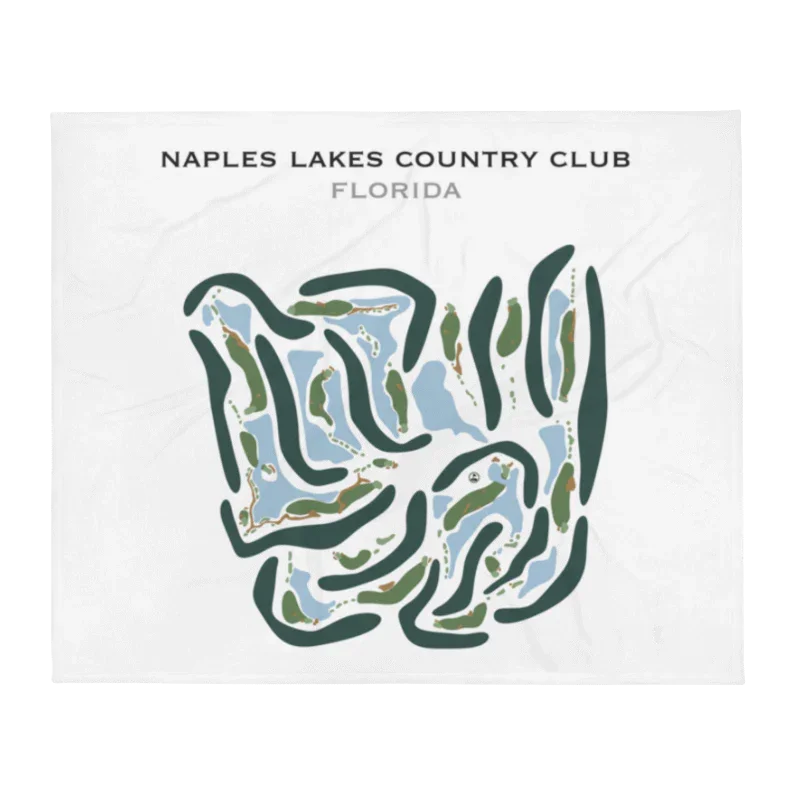 Naples Lakes Country Club, Florida - Printed Golf Courses