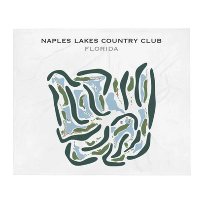 Naples Lakes Country Club, Florida - Printed Golf Courses