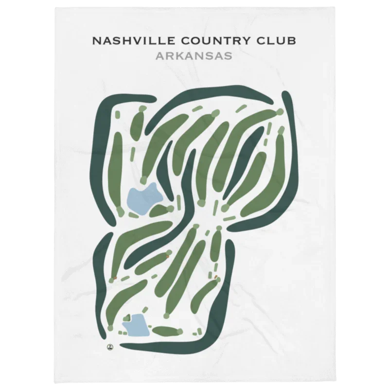 Nashville Country Club, Arkansas - Printed Golf Courses