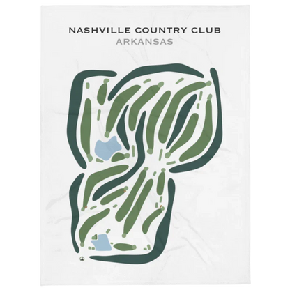 Nashville Country Club, Arkansas - Printed Golf Courses