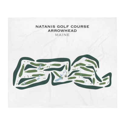 Natanis Golf Course, Maine - Printed Golf Courses