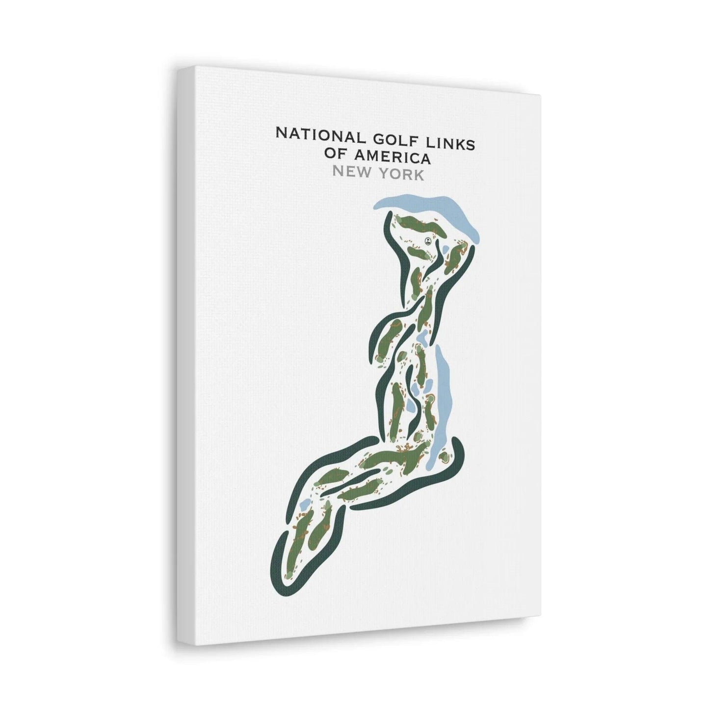 National Golf Links of America, New York - Printed Golf Courses
