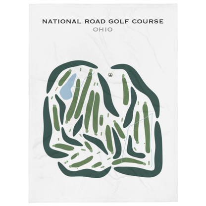 National Road Golf Course, Ohio - Printed Golf Courses