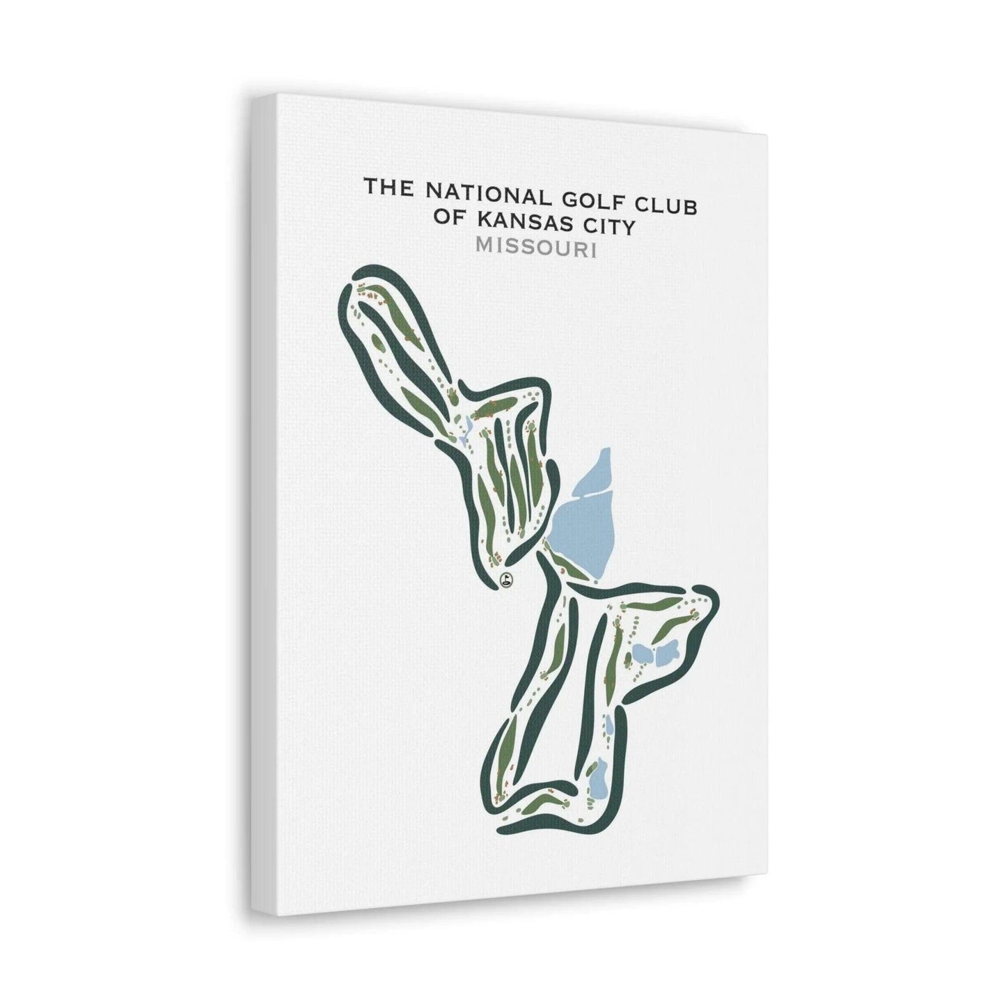 The National Golf Club of Kansas City, Missouri - Printed Golf Courses