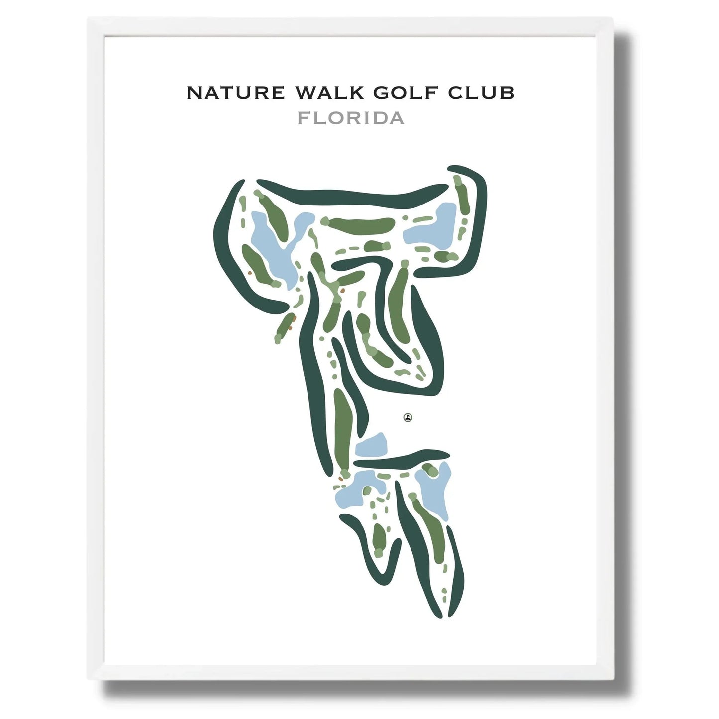Nature Walk Golf Club, Florida - Printed Golf Courses