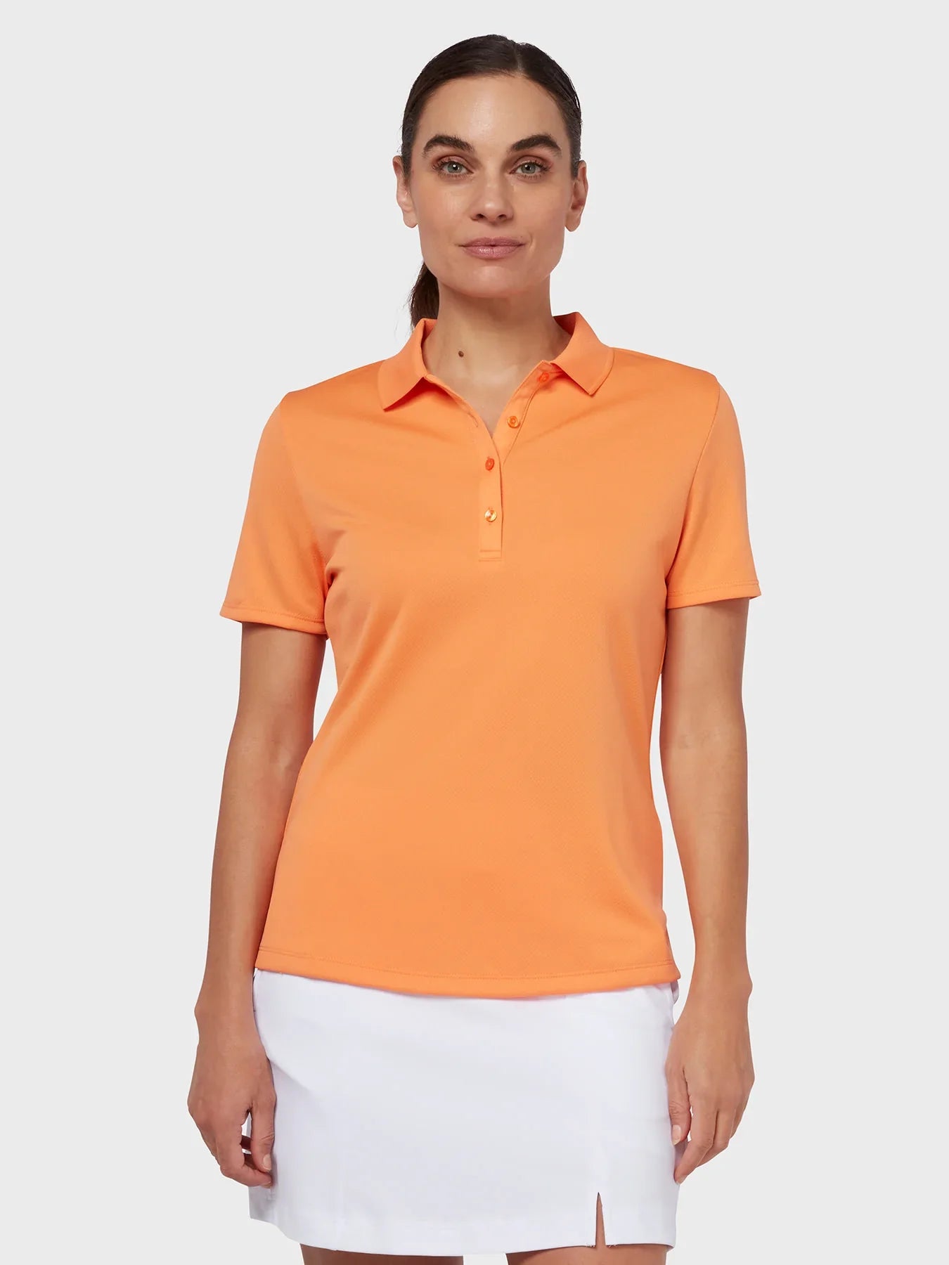 Womens Solid Swing Tech™ Polo