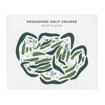 Needwood Golf Course, Derwood, Maryland - Printed Golf Courses