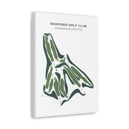 Nehoiden Golf Club, Massachusetts - Printed Golf Courses