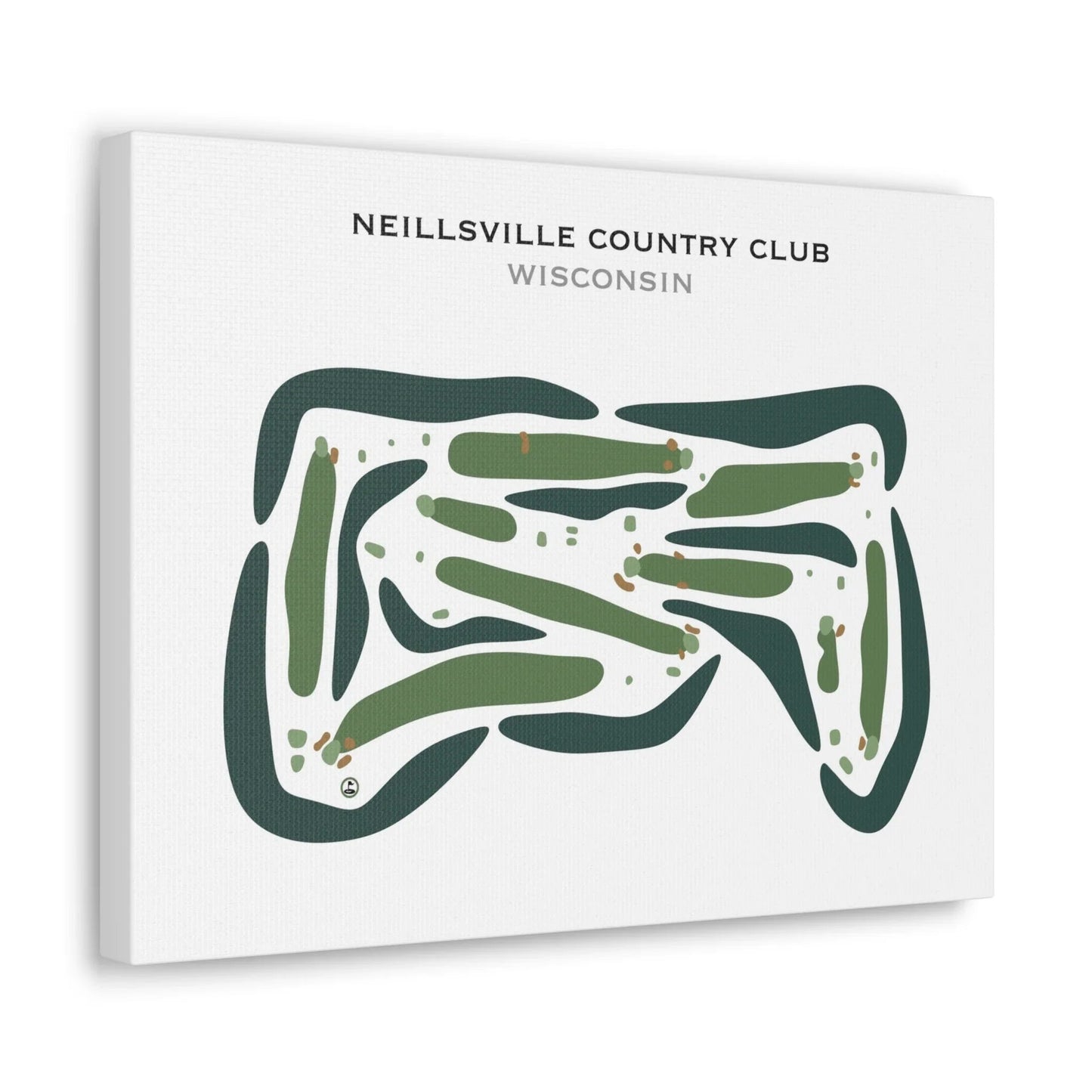 Neillsville Country Club, Wisconsin - Printed Golf Courses