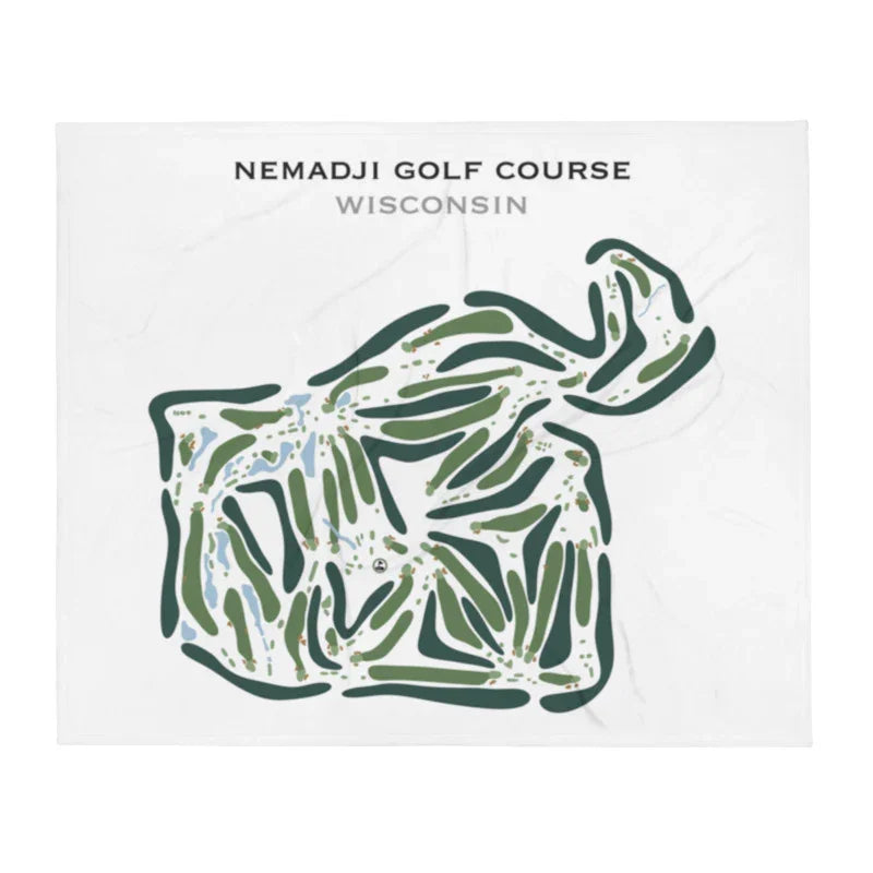 Nemadji Golf Course, Wisconsin - Printed Golf Course