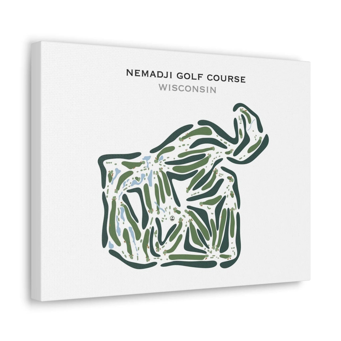 Nemadji Golf Course, Wisconsin - Printed Golf Course