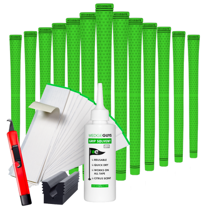 Wedge Guys GLP Velvet Golf Grips Bundle 13-Pack - Standard Midsize Oversize