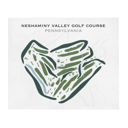 Neshaminy Valley Golf Course, Pennsylvania - Printed Golf Courses