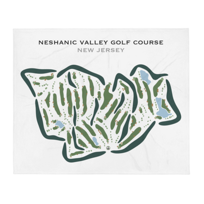 Neshanic Valley Golf Course, New Jersey - Printed Golf Courses