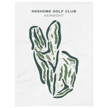 Neshobe Golf Club, Vermont - Printed Golf Course