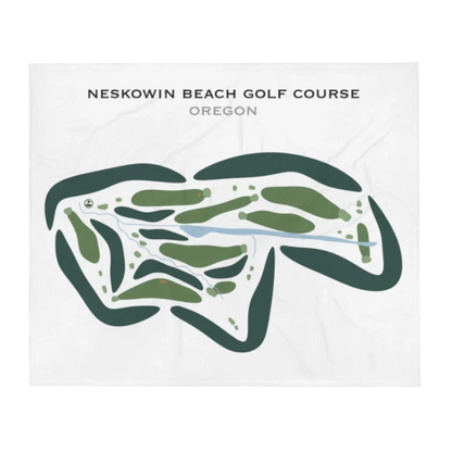 Neskowin Beach Golf Course, Oregon - Printed Golf Courses