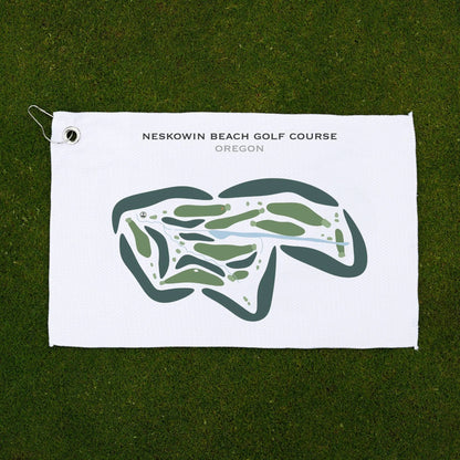 Neskowin Beach Golf Course, Oregon - Printed Golf Courses