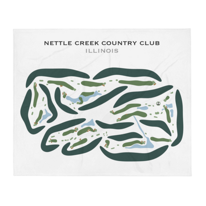 Nettle Creek Country Club, Illinois - Printed Golf Courses