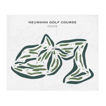 Neumann Golf Course, Ohio - Printed Golf Courses