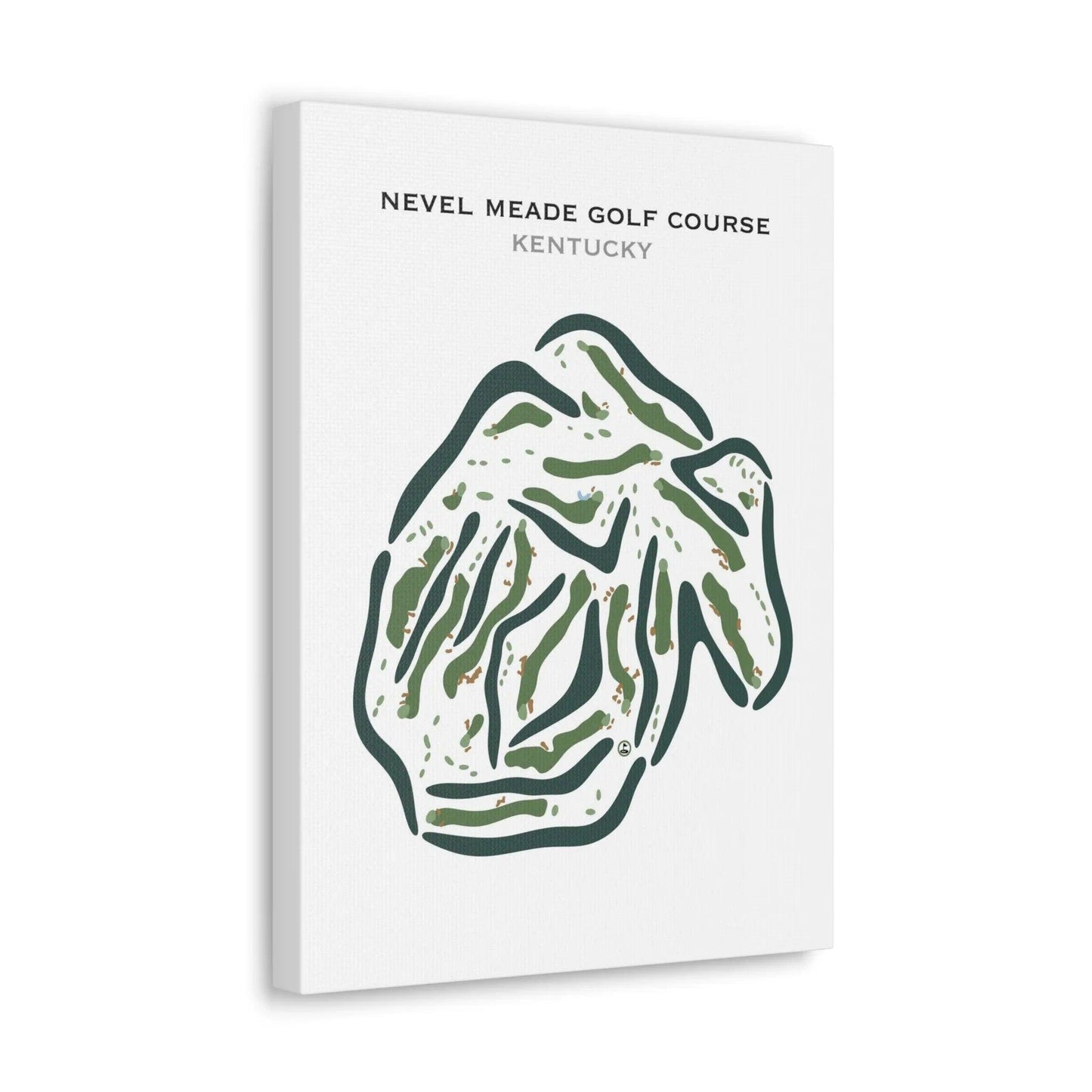 Nevel Meade Golf Course, Kentucky - Printed Golf Courses