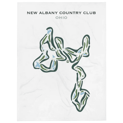 New Albany Country Club, Ohio - Printed Golf Courses