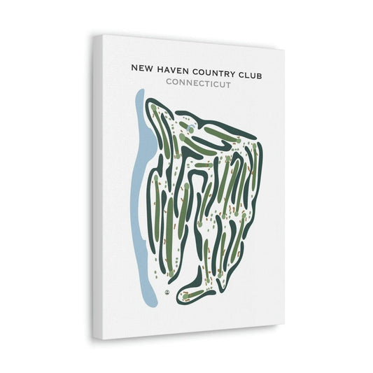 New Haven Country Club, Connecticut - Printed Golf Courses