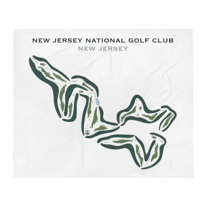 New Jersey National Golf Club, New Jersey - Printed Golf Courses