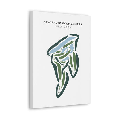 New Paltz Golf Course, New York - Printed Golf Courses