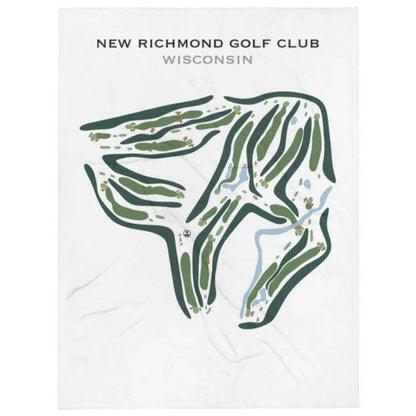 New Richmond Golf Club, Wisconsin - Printed Golf Courses
