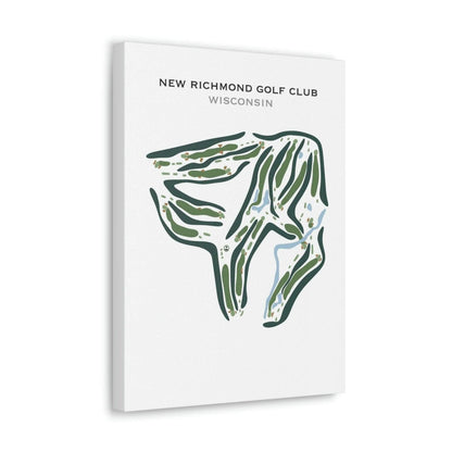 New Richmond Golf Club, Wisconsin - Printed Golf Courses